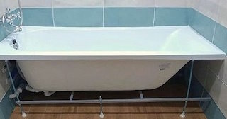 Установка акриловой ванны в Усть-куте - Профессиональный монтаж от СантехДомУтк от 4098 рублей.